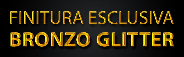 Finitura Esclusiva Bronzo Glitter